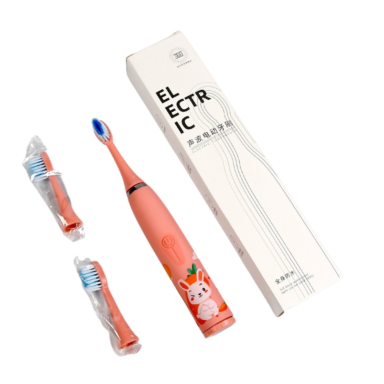 7324 ELECTRIC TOOTHBRUSH FOR ADULTS AND TEENS, ELECTRIC TOOTHBRUSH BATTERY OPERATED DEEP CLEANSING TOOTHBRUSH WITH EXTRA BRUSH HEADS 7324 ELECTRIC TOOTHBRUSH FOR ADULTS AND TEENS, ELECTRIC TOOTHBRUSH BATTERY OPERATED DEEP CLEANSING TOOTHBRUSH WITH EXTRA BRUSH HEADS